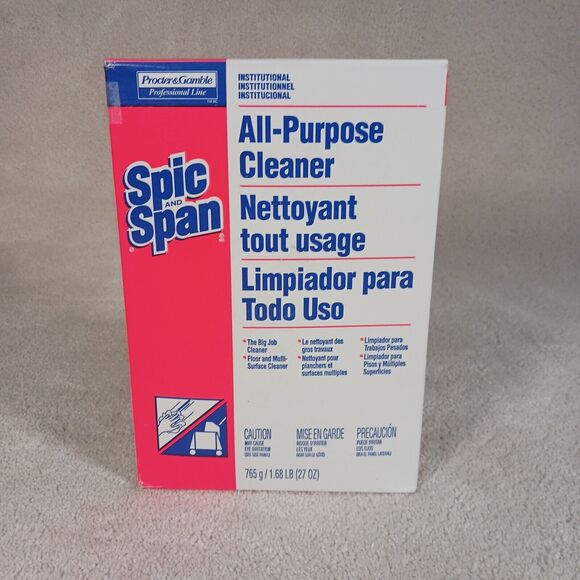 Spic And Span Powder 27 ounce Proctor & Gamble Institutional - Picture 1 of 4
